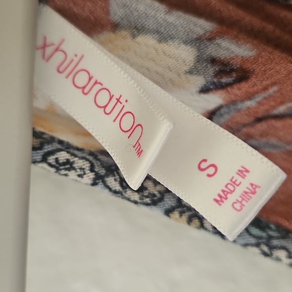 Xhilaration Brown and Black Patterned Dress - Picture 2 of 8